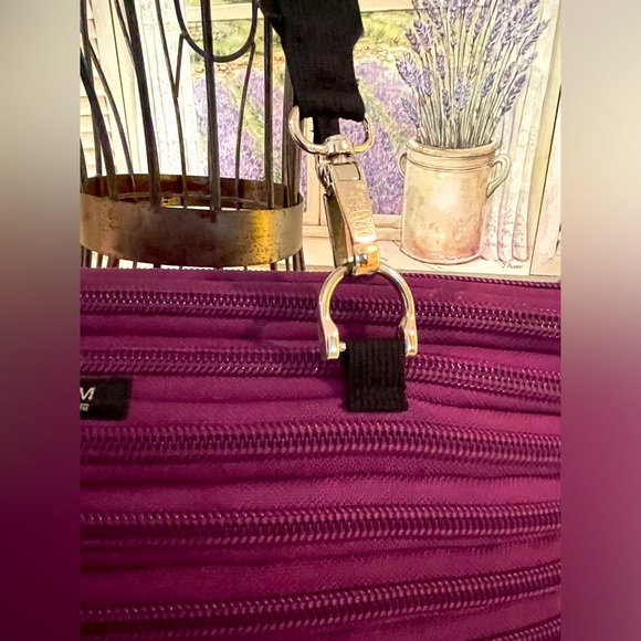 New Bam Bag Tote Zipper Deep Raspberry - Picture 4 of 7